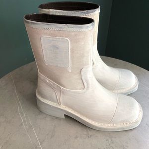 MM6 Maison Margiela Inside Out Moto Boot 37
